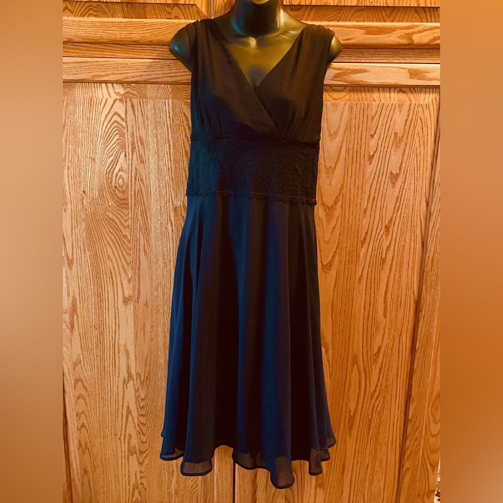 Black airy Formal dress Sz 12